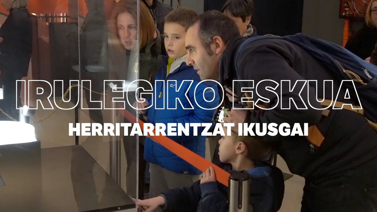 Irulegiko eskua herritarrentzat ikusgai