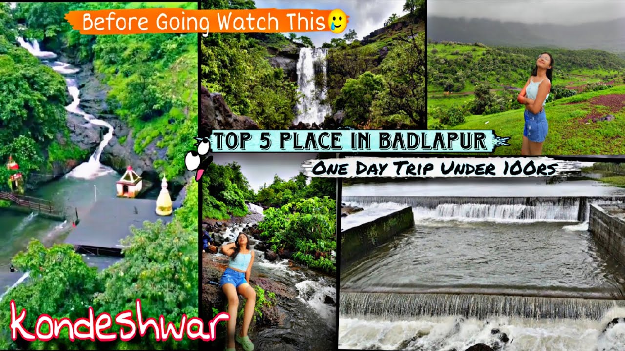 Kondeshwar temple badlapur | kondeshwar waterfall  badlapur | dhangar waterfall badlapur | bhoj dam