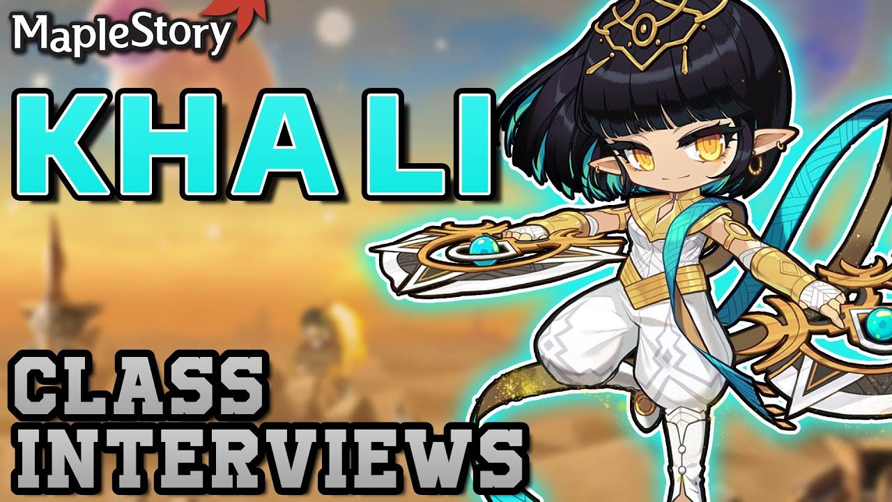 KHALI Class Interview w/ KASMOS | Ranking ALL Maplestory Classes