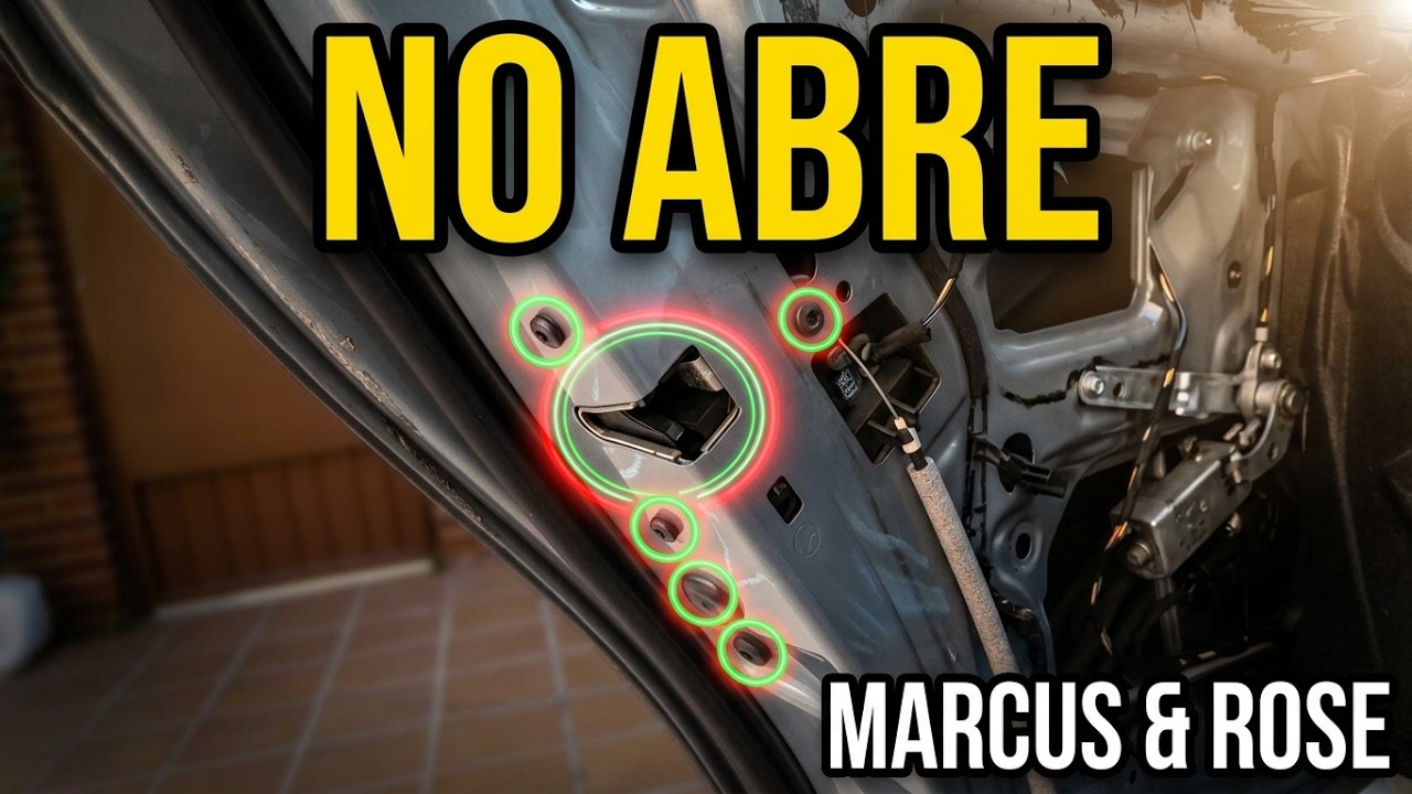 Avería en el cierre centralizado de un Bmw e90 serie 3. Central locking malfunction Bmw e90 3 series