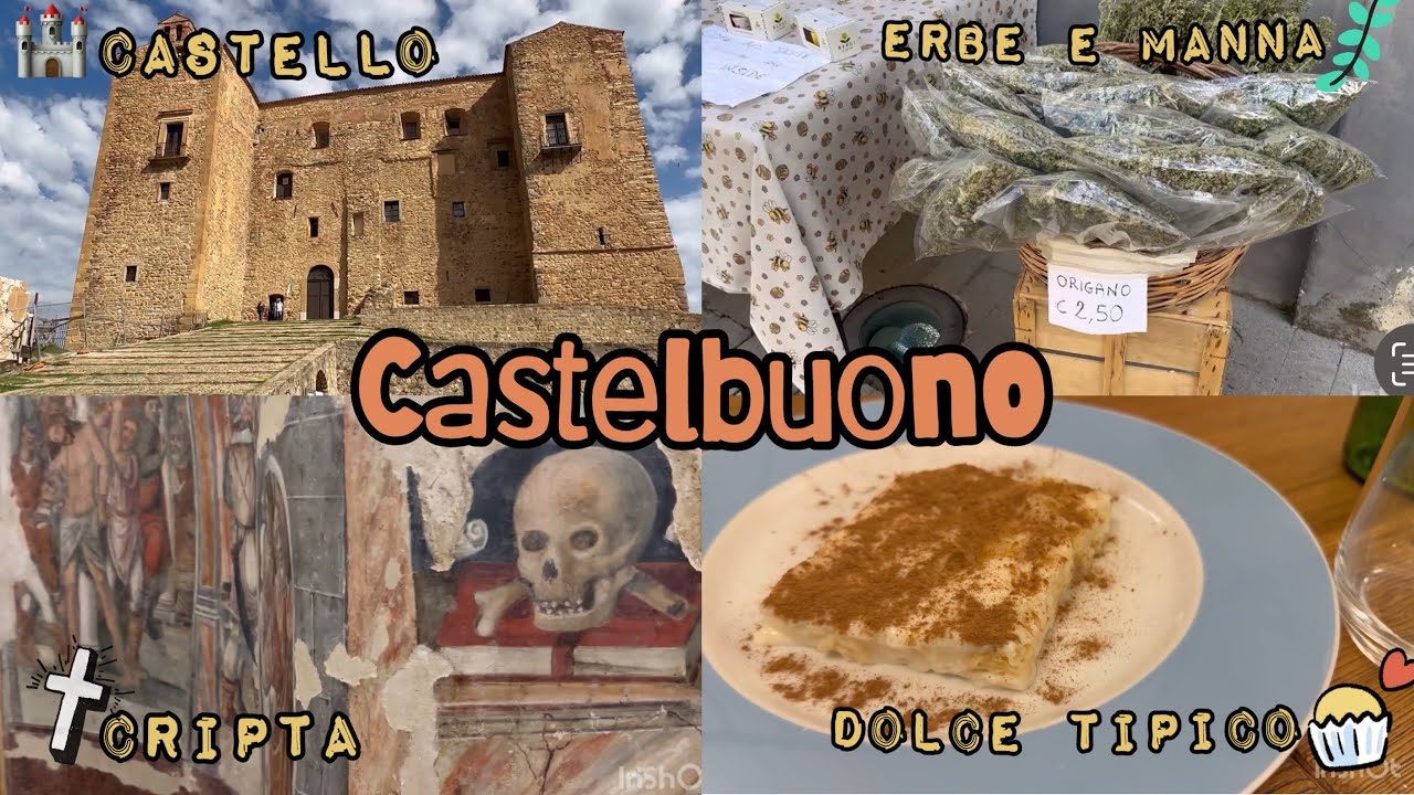🐿️GIORNATE SICILIANE🌤️🍂Castelbuono🏰visiatimo il castello e le chiese con la cripta⛪️