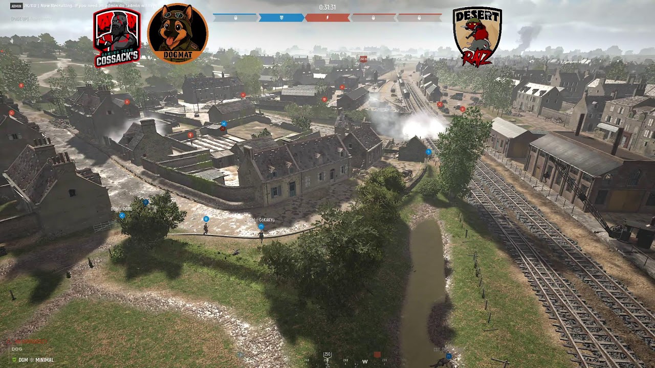 18 na 18 CGT/DGM vs RATZ Hell let loose Friendly match