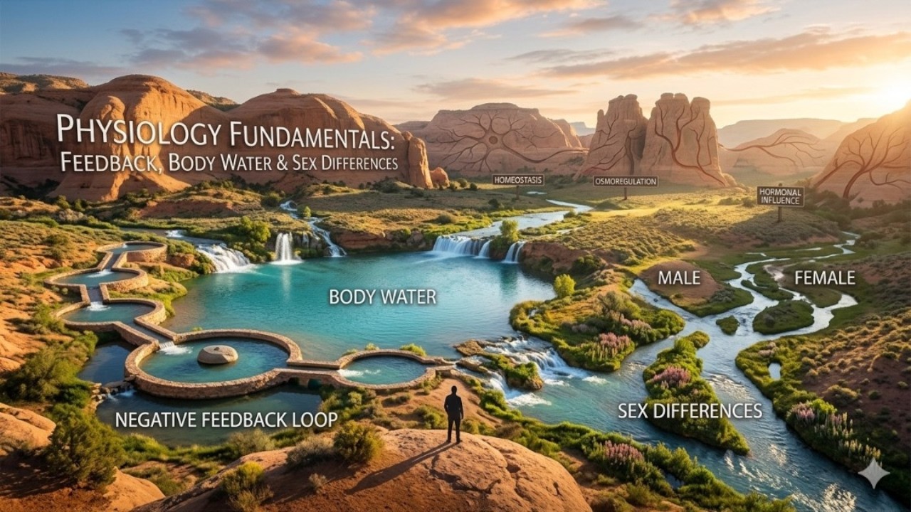 Physiology Fundamentals  Feedback, Body Water & Sex Differences -6
