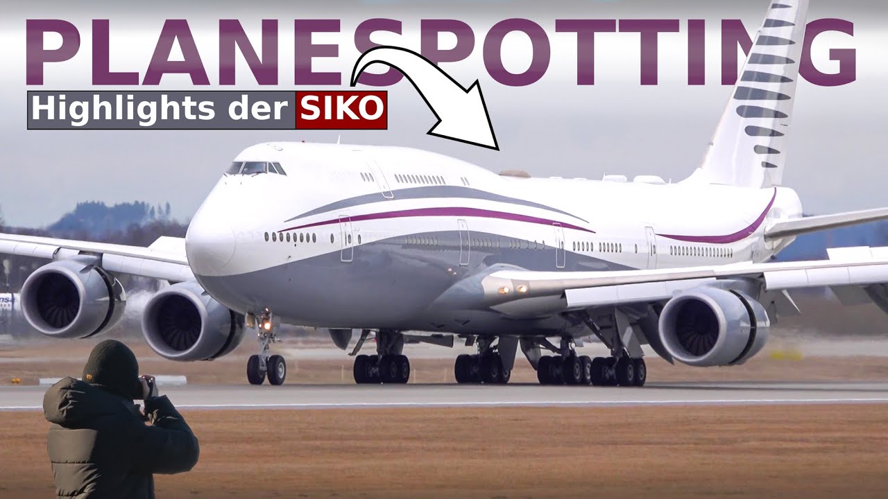 Flugverkehr der Münchner Sicherheitskonferenz (SIKO) | Planespotting