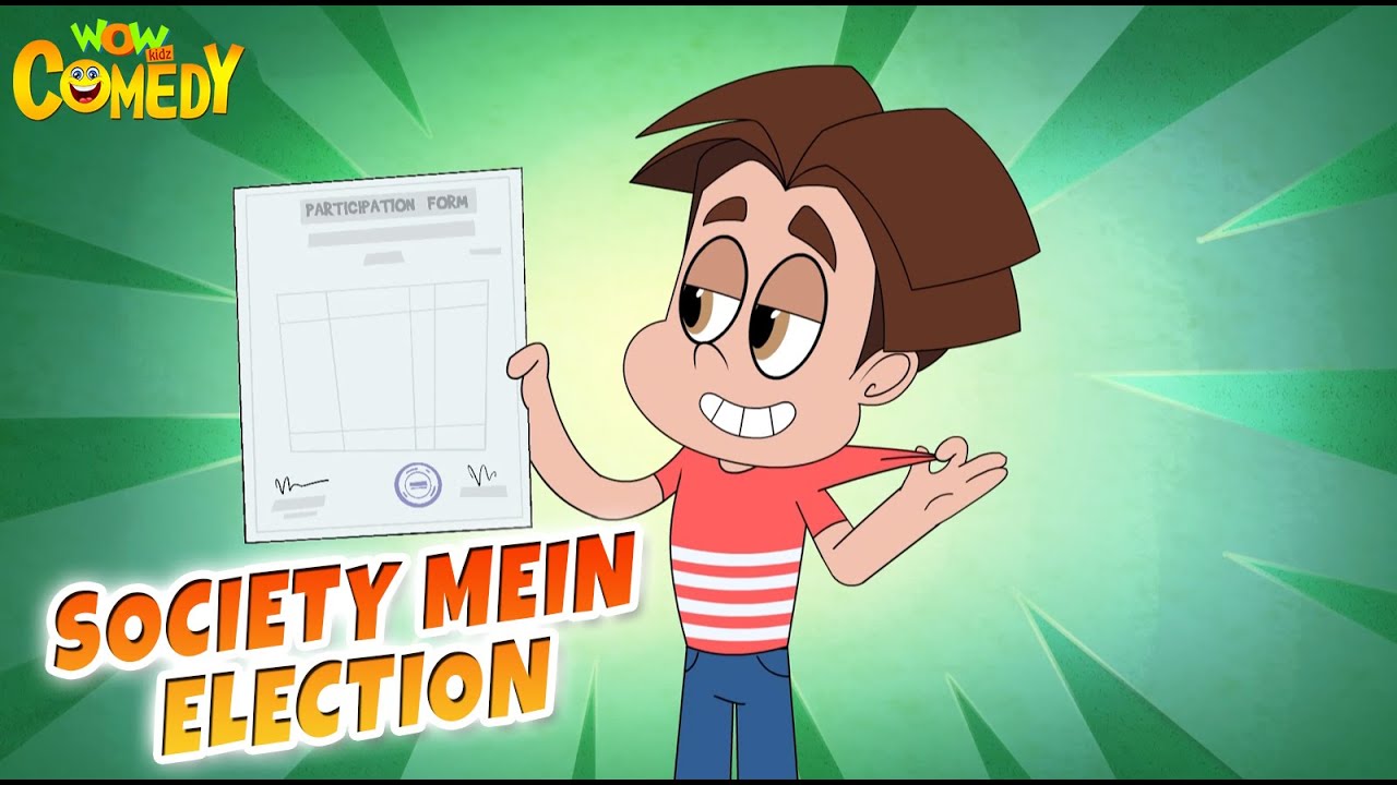 Society Mein Election | Titoo Funny Cartoon | S02E18 | Hindi Cartoon for Kids #titoo