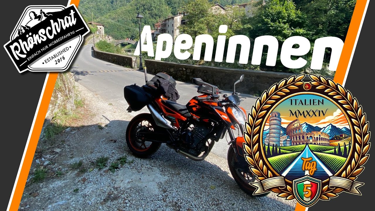 Po-Ebene und Apenninen | Ca'del Ferro nach Sandro Pertini | Motorradtour Italien 2024 | Tag 5 | №383