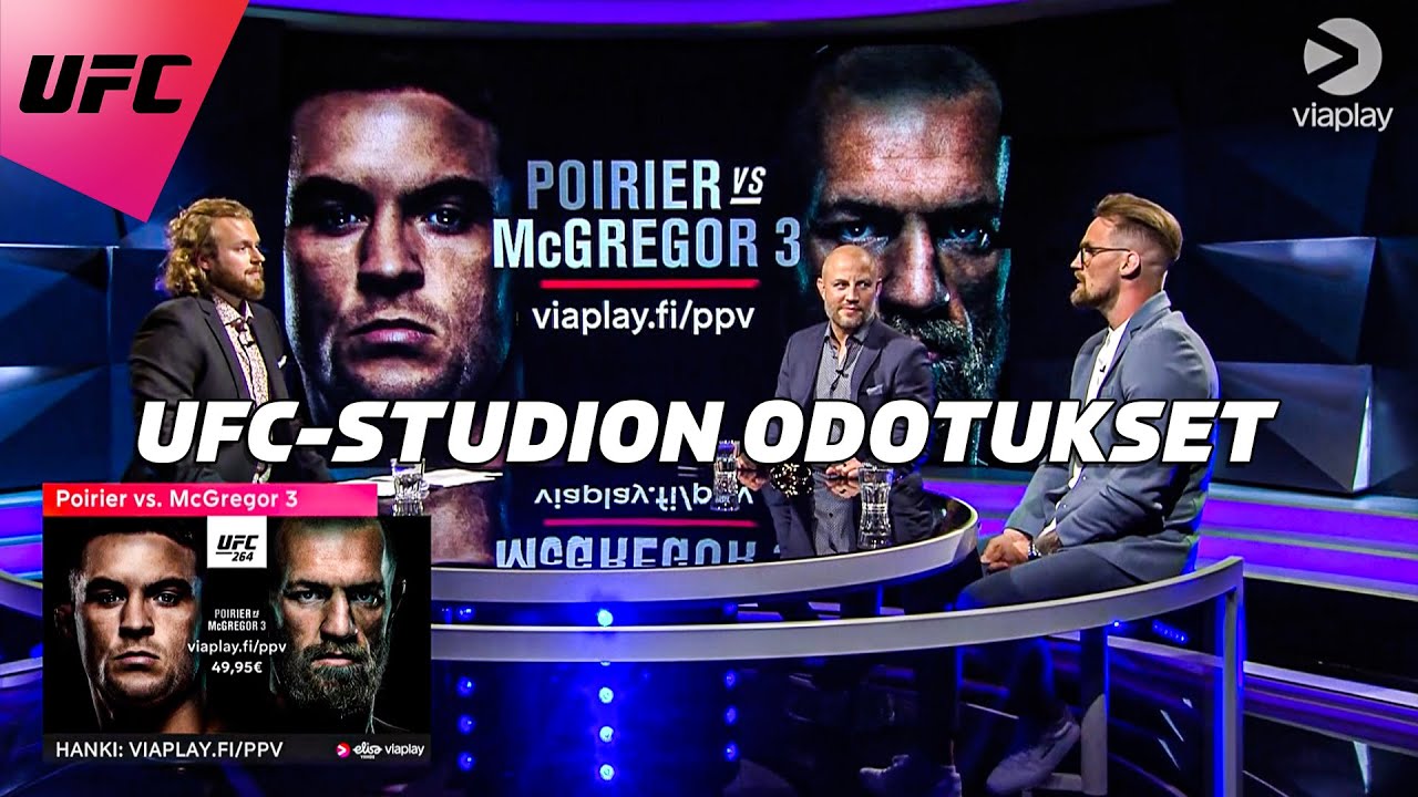 UFC-STUDIO: Poirier vs. McGregor 3 | Conorin moukkamaisuus, ottelijoiden vahvuudet ja heikkoudet