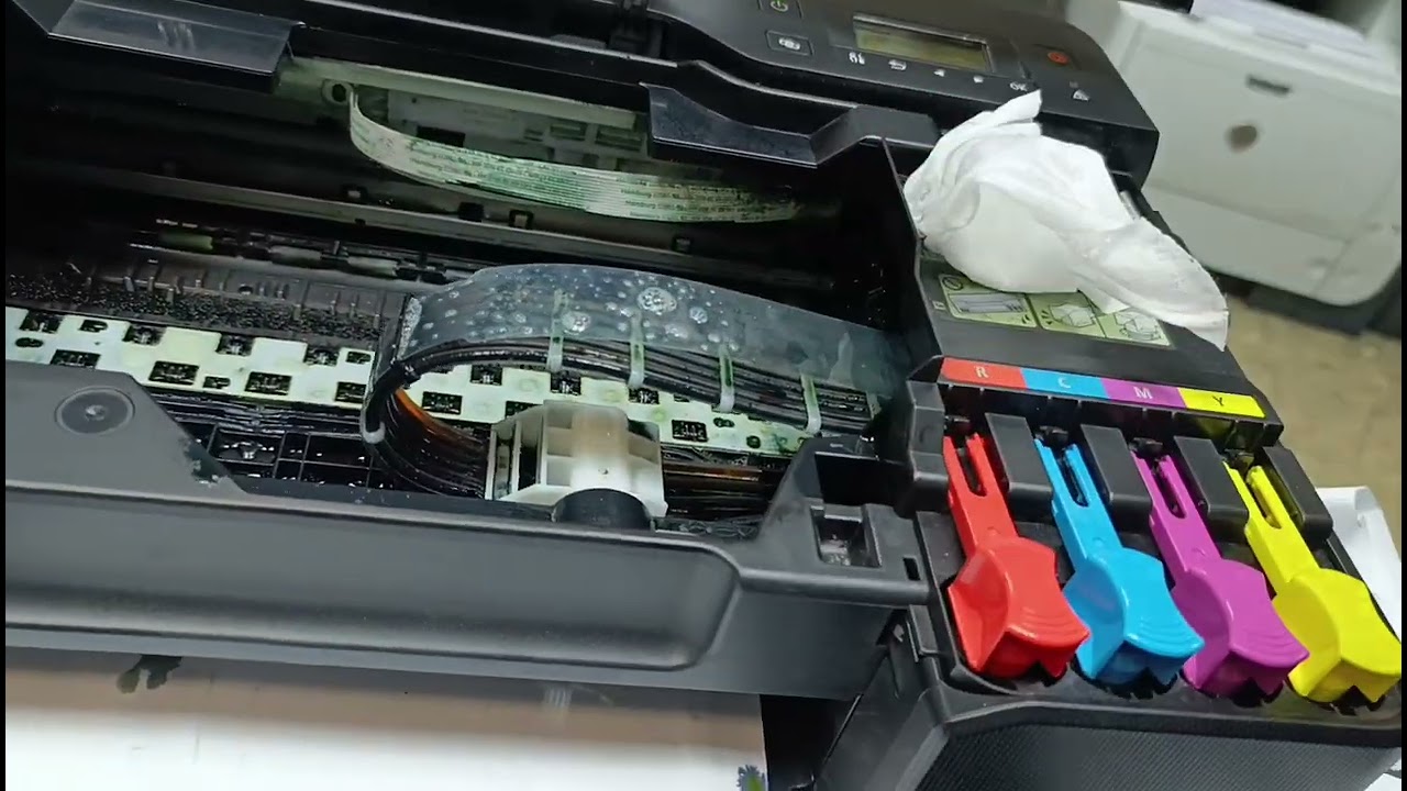 Canon G540 Paper Jam (Error 1300)