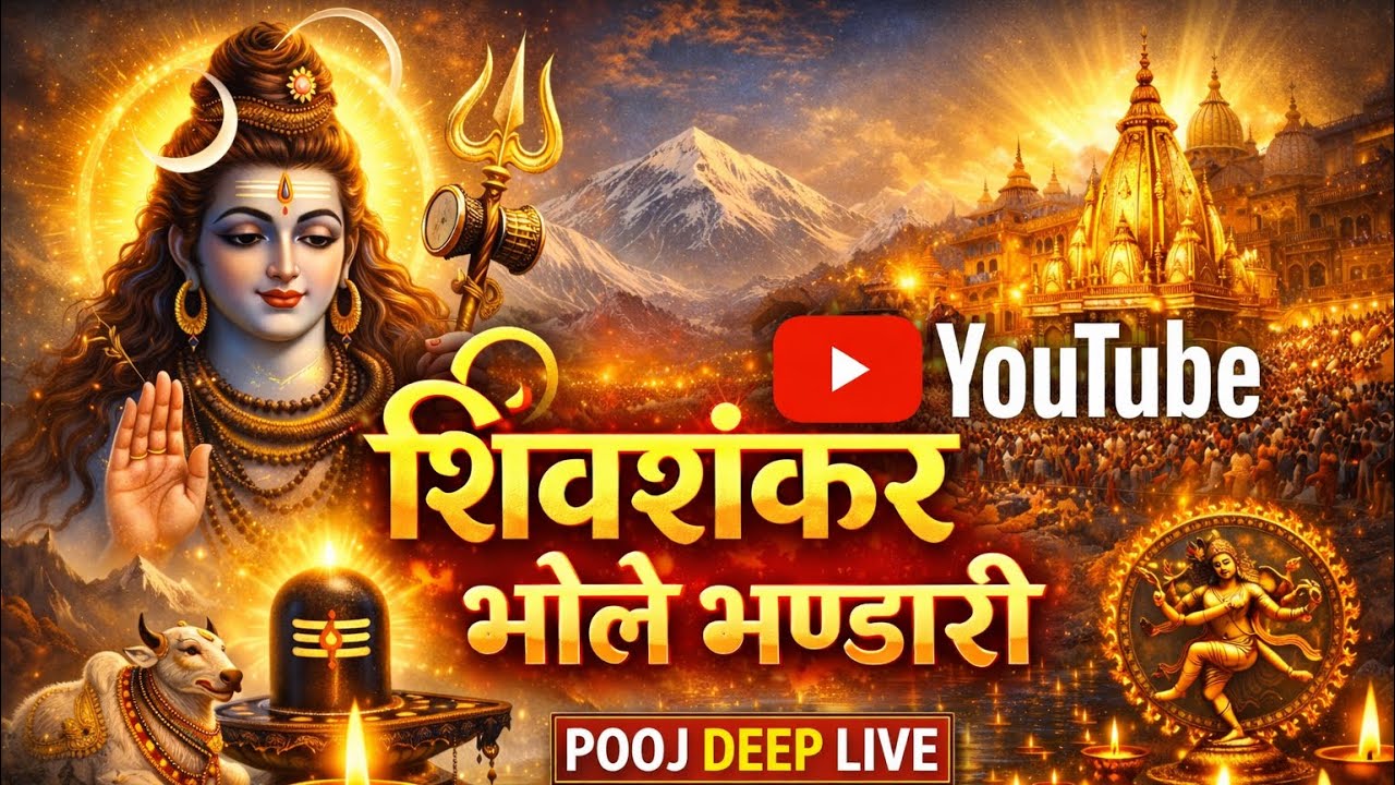 शिवशंकर भोले भण्डारी | Shivshankar Bhole Bhandari | New bhajan | महाशिवरात्रि भजन | @Poojdeeplive 