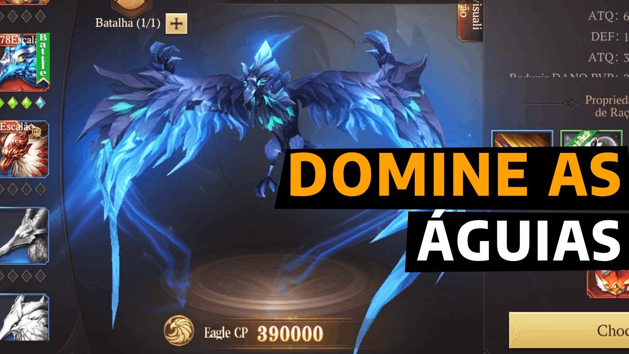 COMO FUNCIONAM AS ÁGUIAS NO MU DARK EPOCH! -  Desbloqueio, Habilidades e Como UPAR!