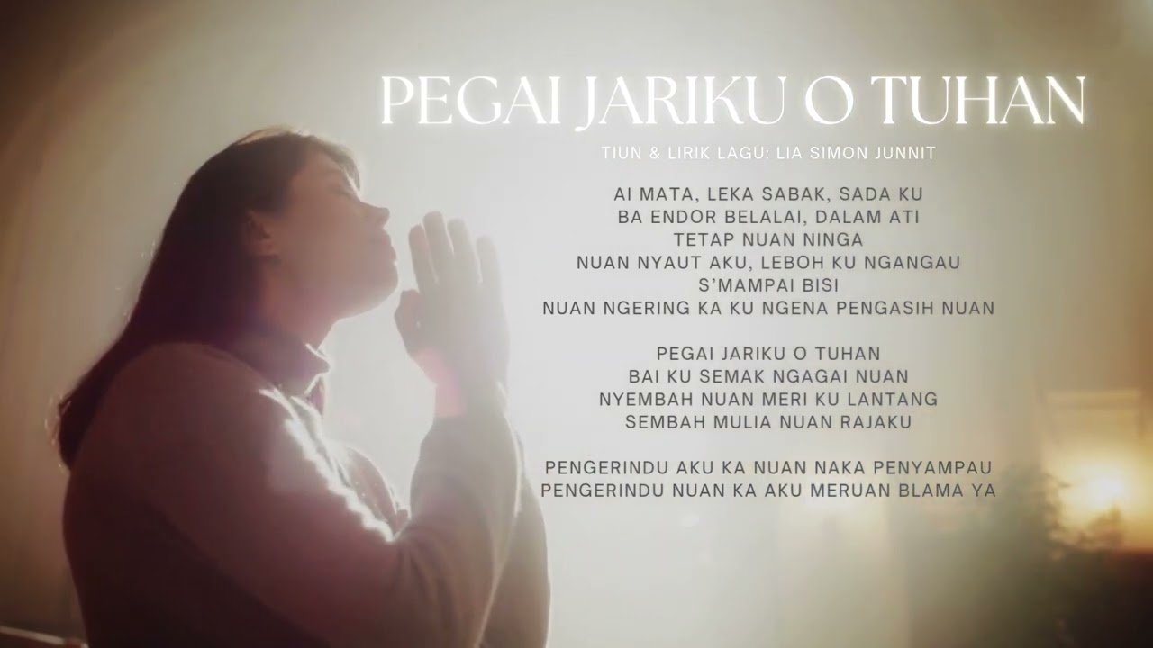 LAGU ROHANI IBAN - PEGAI JARIKU O TUHAN (ALBUM PEGAI JARIKU O TUHAN)