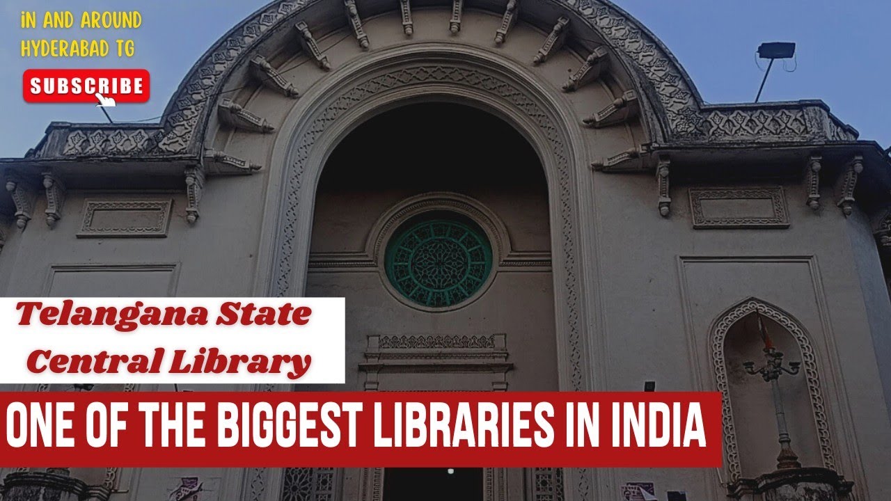 Telangana State Central Library | One of the BIGGEST libraries in India