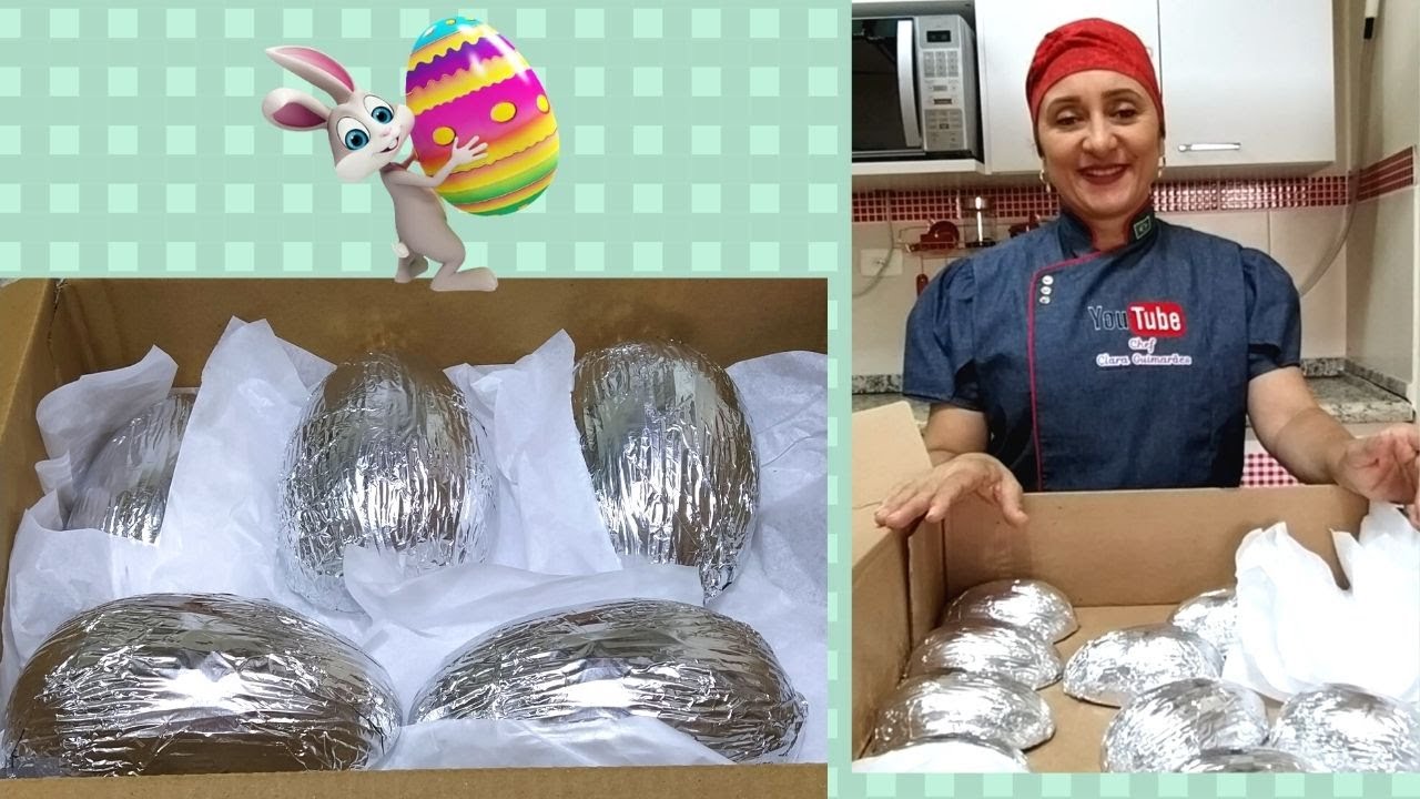 Como armazenar CASCAS DE OVOS DE PÁSCOA