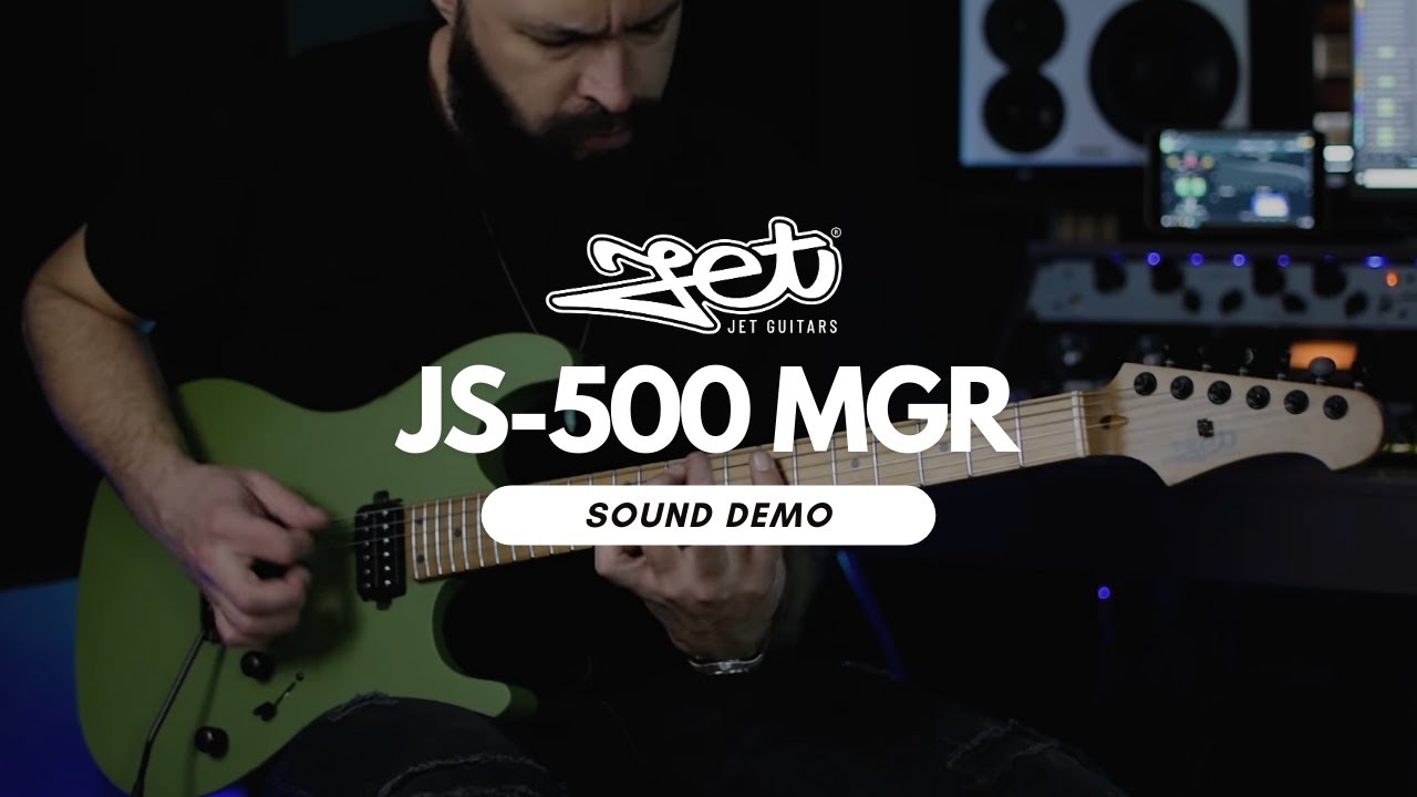 JET Guitars JS-500 MGR Sound demo
