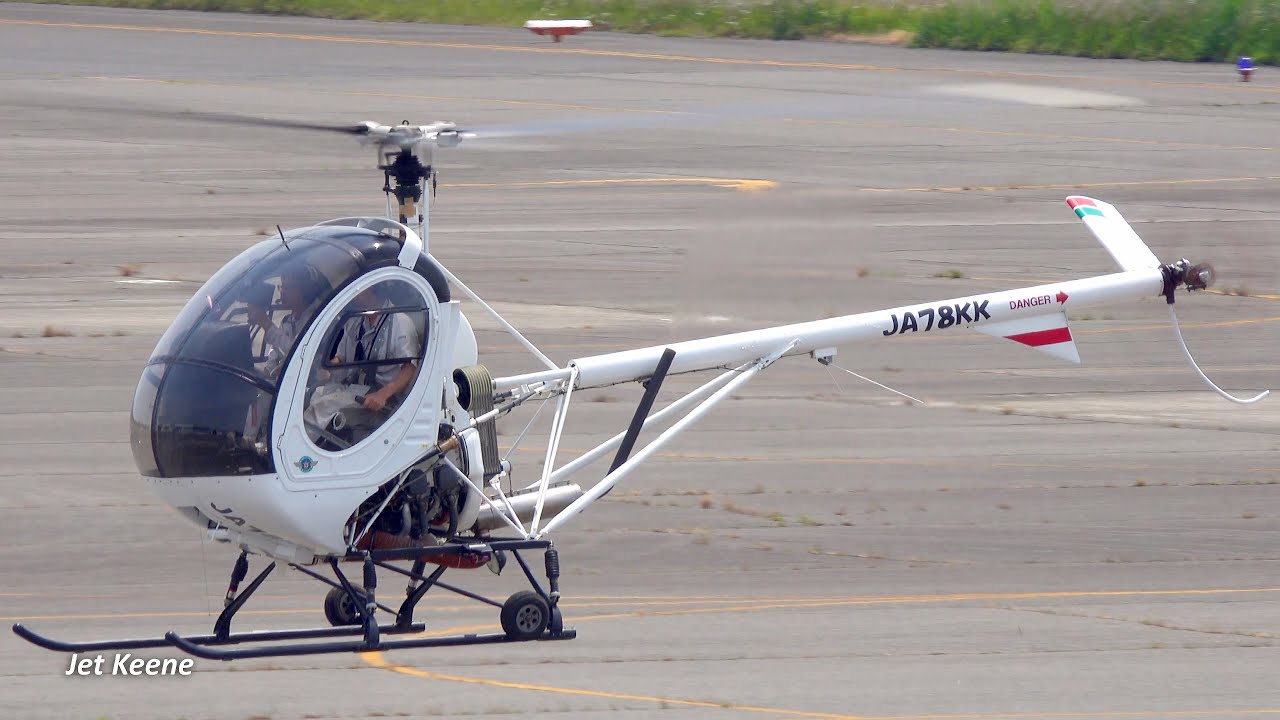 Schweizer 269C-1 Helicopters Takeoff & Landing