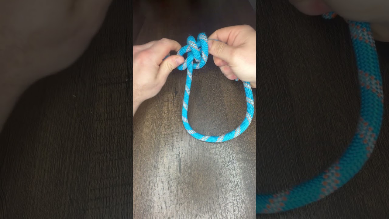 #knot #knots #knottying #fire #firefighter #emergency #diy Water Bowline