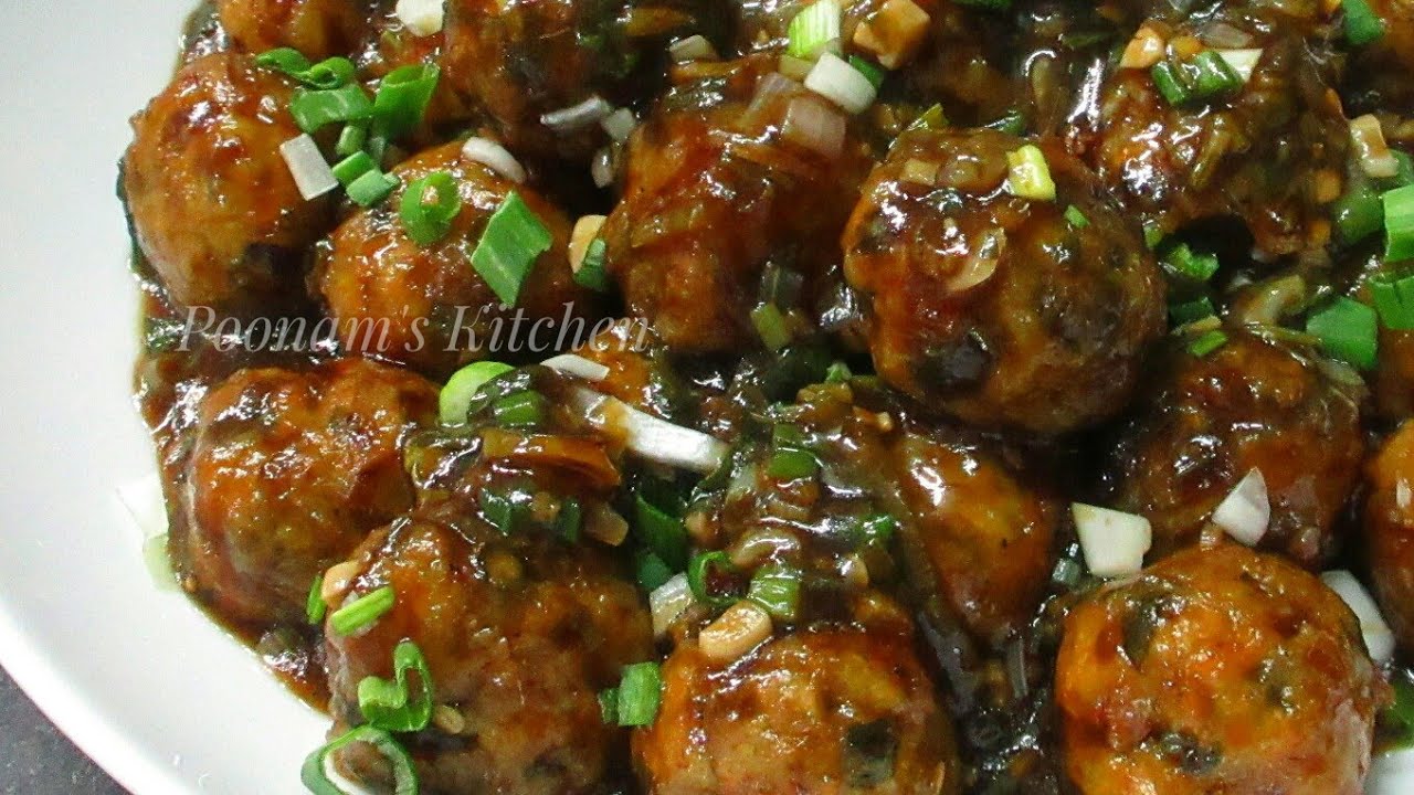 Veg Manchurian Dry Recipe - Chinese starter Veg Manchurian Recipe - Dry Manchurian Recipe in Hindi