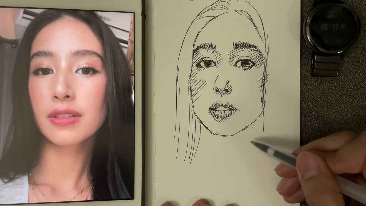 วาด มิ้นต์ ชาลิดา วิจิตรวงศ์ทอง ใน 10 นาที