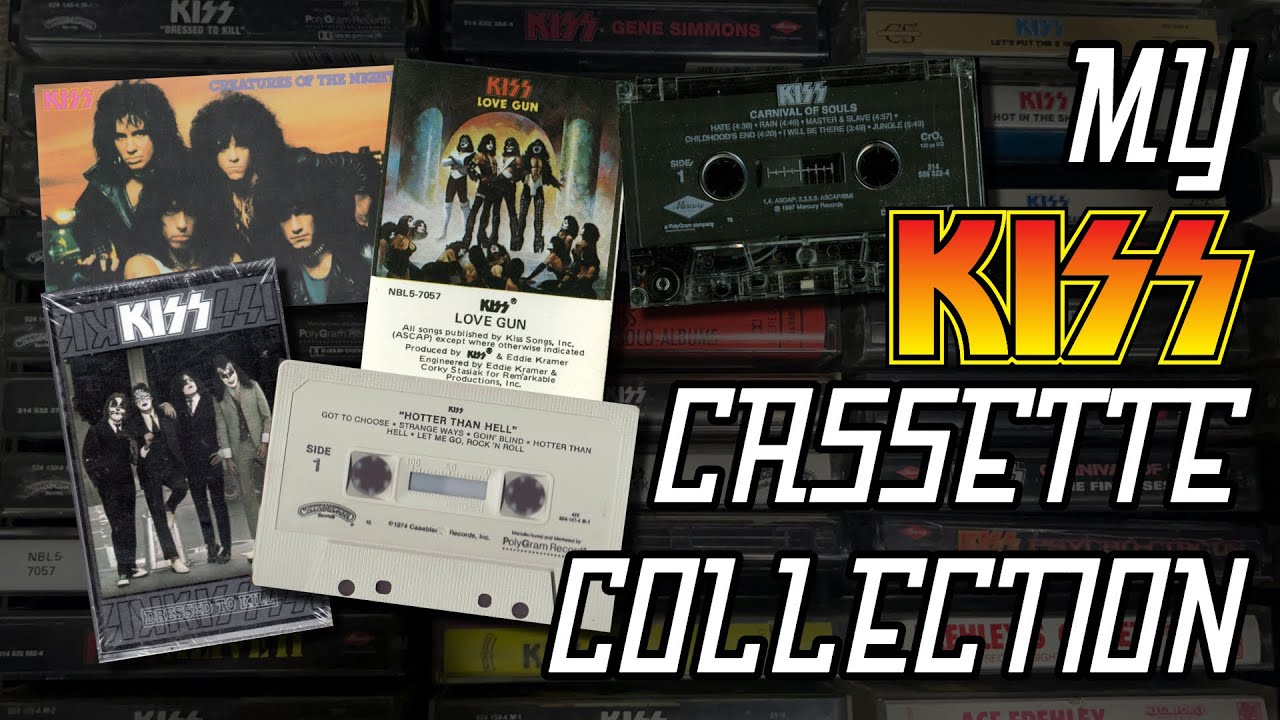 MY KISS CASSETTE COLLECTION - OGs, European Imports, '97 Remasters & more!