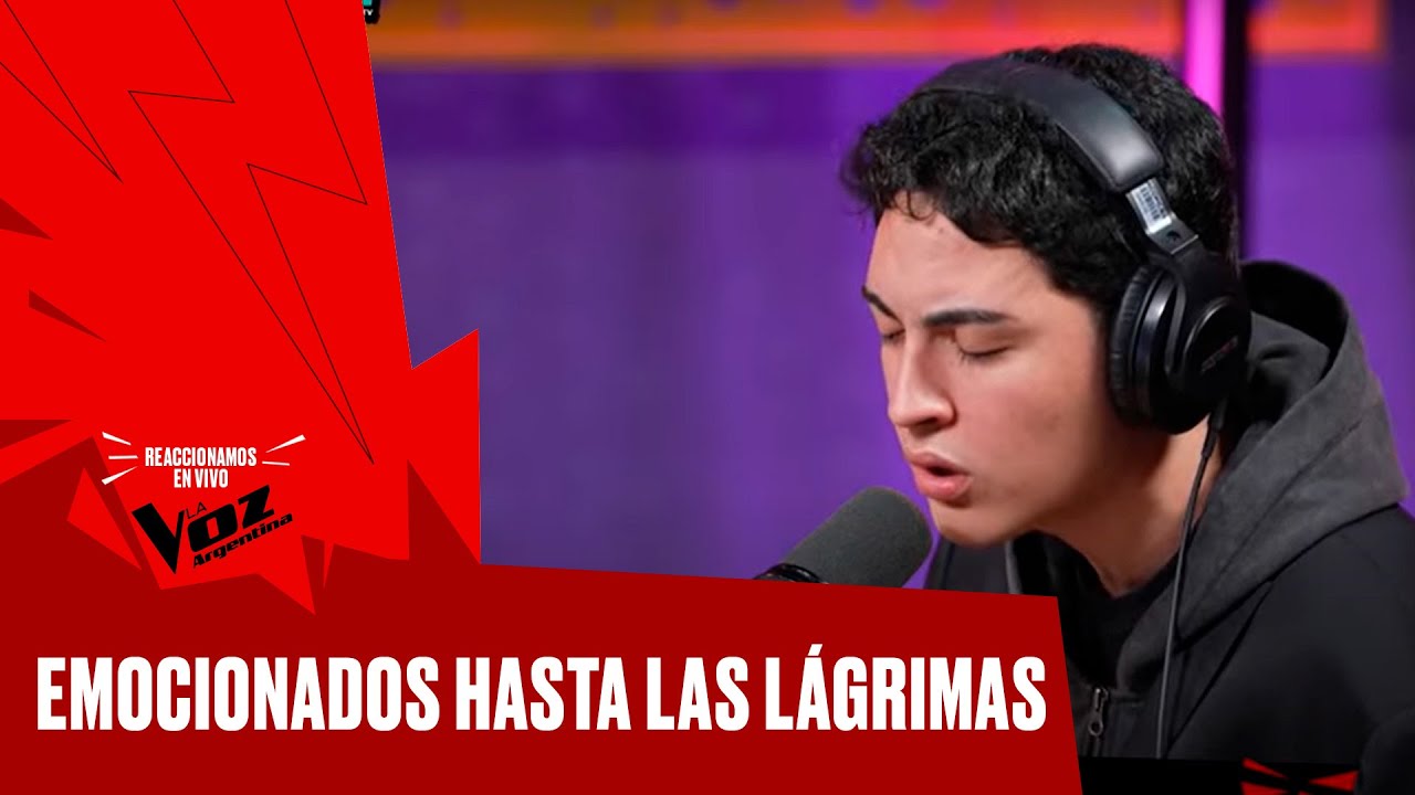 Nos visita Valentino Rossi del equipo de Lali y canta TEMONES de Adelle | #REACTLaVoz