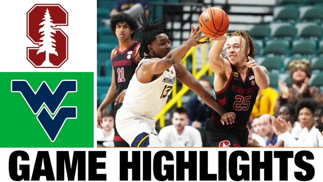 Stanford vs West Virginia Highlights | Men's Basketball | College Basketball 2026