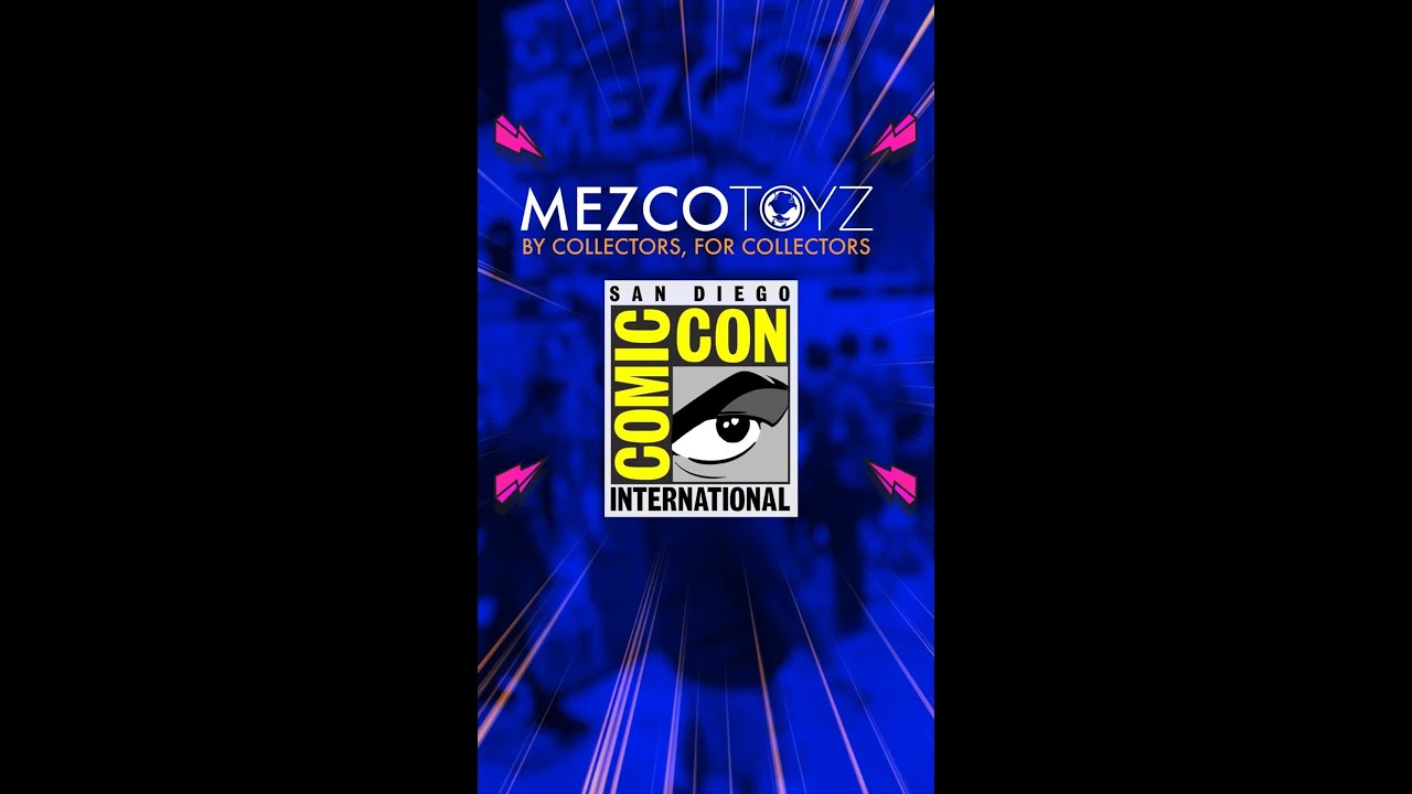 Mezco Toyz Booth Tour 2025 | San Diego Comic Con