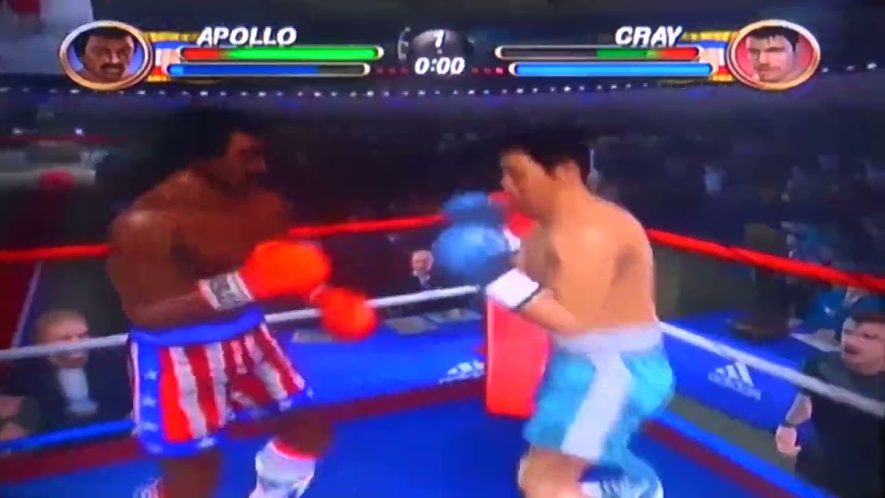 Rocky gameplay, Bob Cray vs Apollo Creed