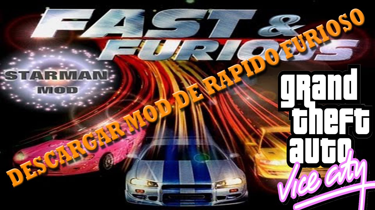 Descargar Mod de Rapido y Furioso para Gta Vice City 2021 / Tutoriales sebax