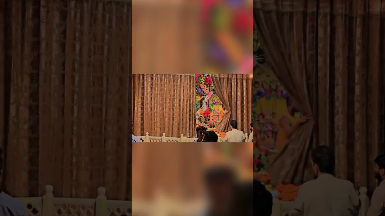 Iskcon dwarka live evening arti
