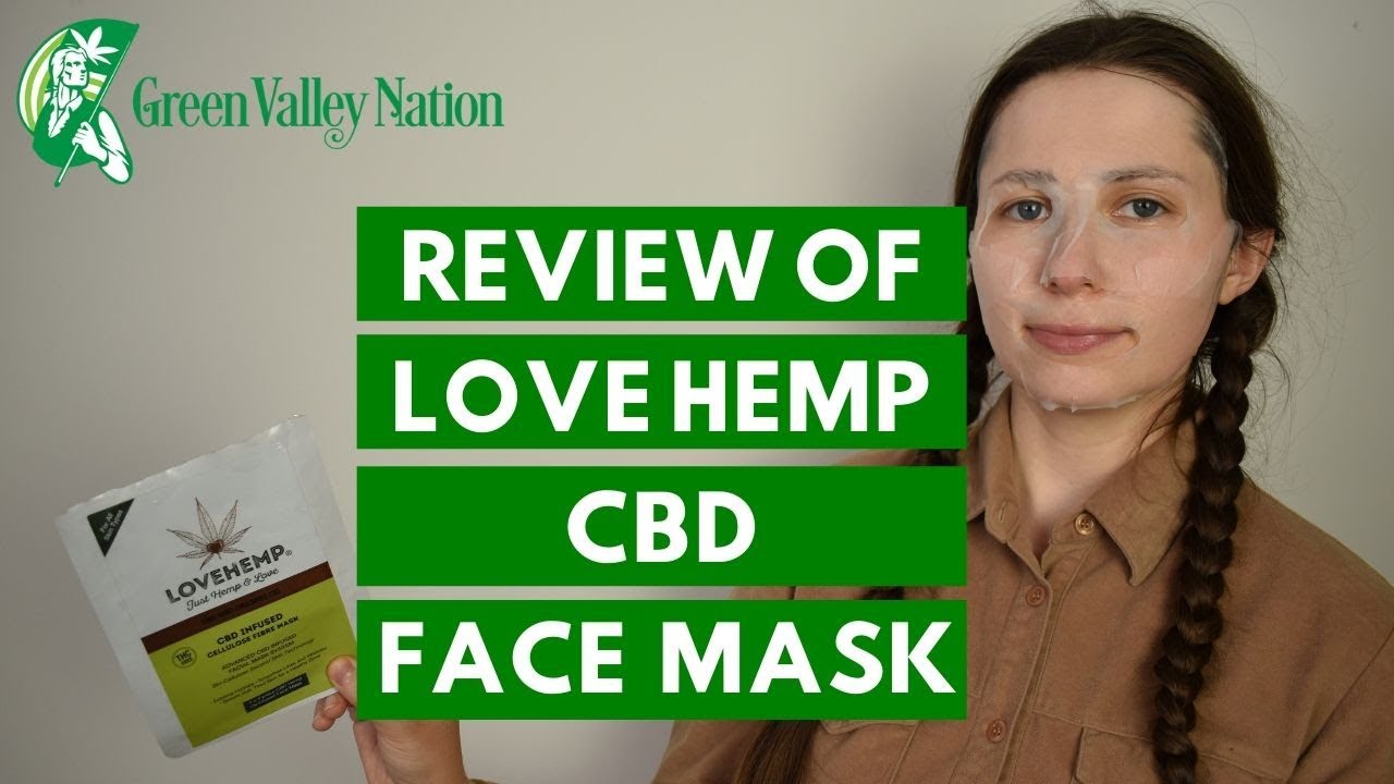 CBD FACE MASK - Love hemp CBD Review ❤️