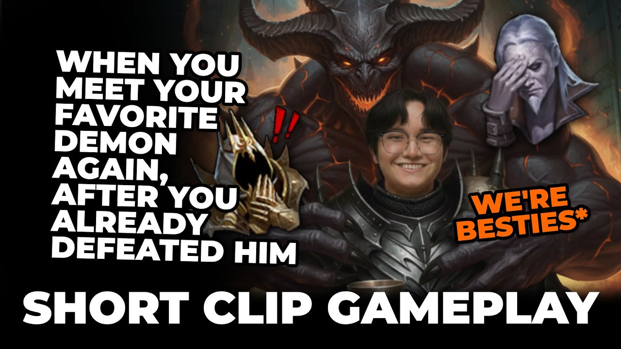 SHORT CLIP GAMEPLAY: WHEN YOU MEET YOUR FAVORITE DEMON AGAIN... ( Let's Play: Diablo Immortal )