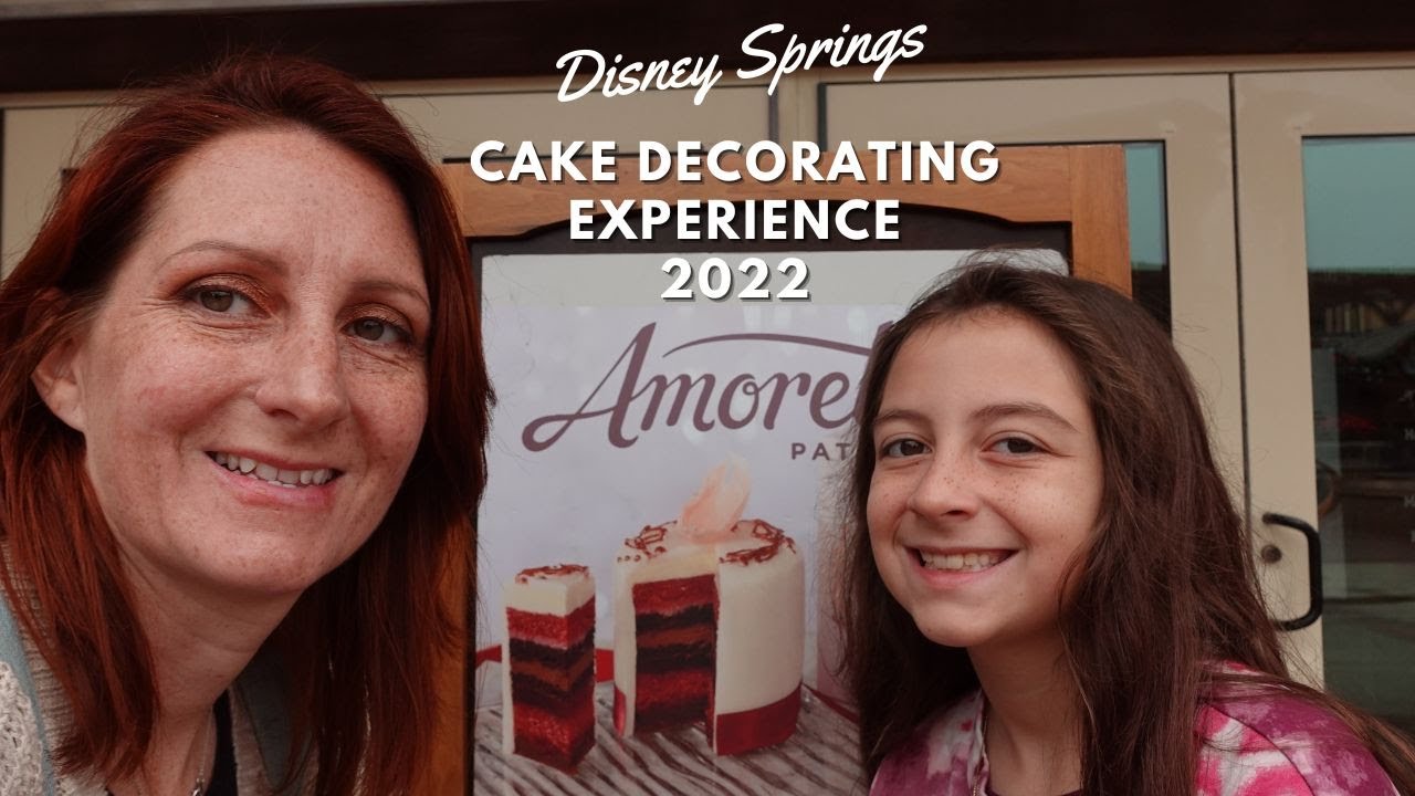 Amorette's Cake Decorating Experience returns, and I surprise the Little Chef with a reservation!