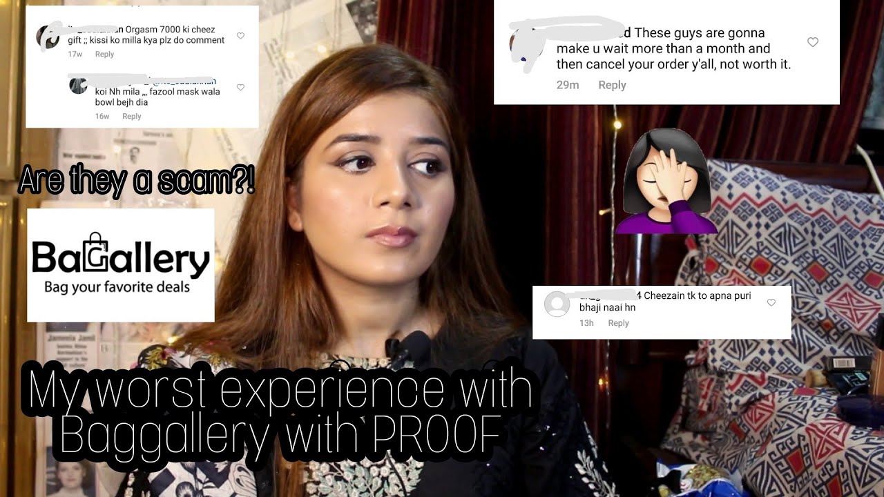 MY WORST EXPERIENCE WITH BAGALLERY (SCREENSHOTS ATTACHED)