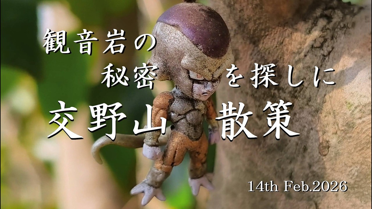 観音岩の秘密を探しに 交野山 散策 14th Feb.2026