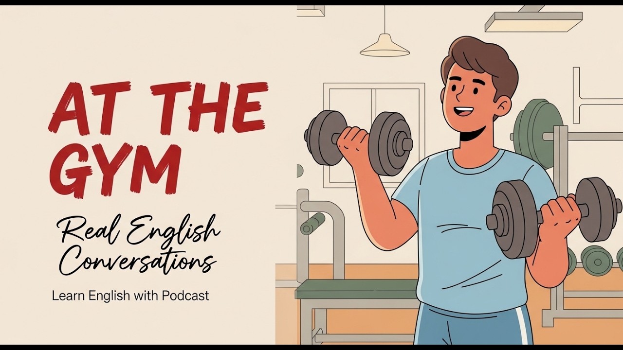 Speak English at the Gym – Learn Daily English Conversations I Easy Talk English