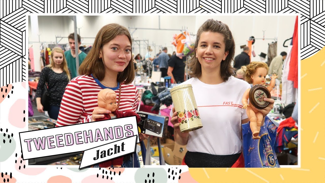 TWEEDEHANDS JACHT #3 💶 Vintage camera's & bloemenprint met Laura! | Boncolor