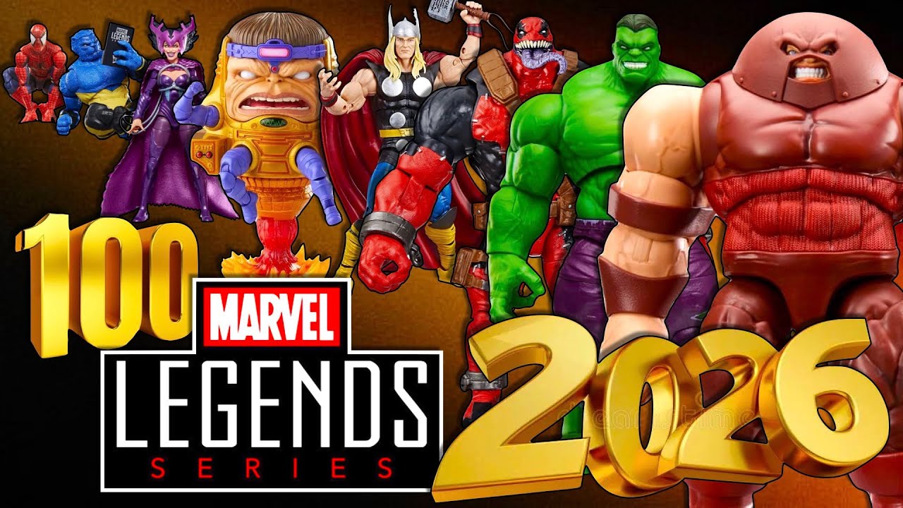 The 100 Greatest Marvel Legends......EVER! 2026