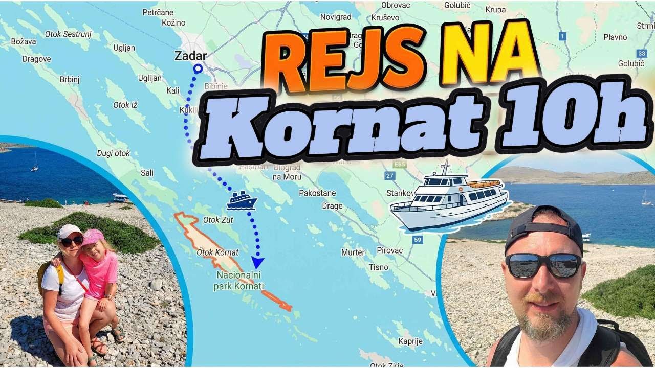 10H na morzu. Rejs z Zadar na wyspę Kornat. Widoki, nurkowanie i obiad w domu kapitana statku.