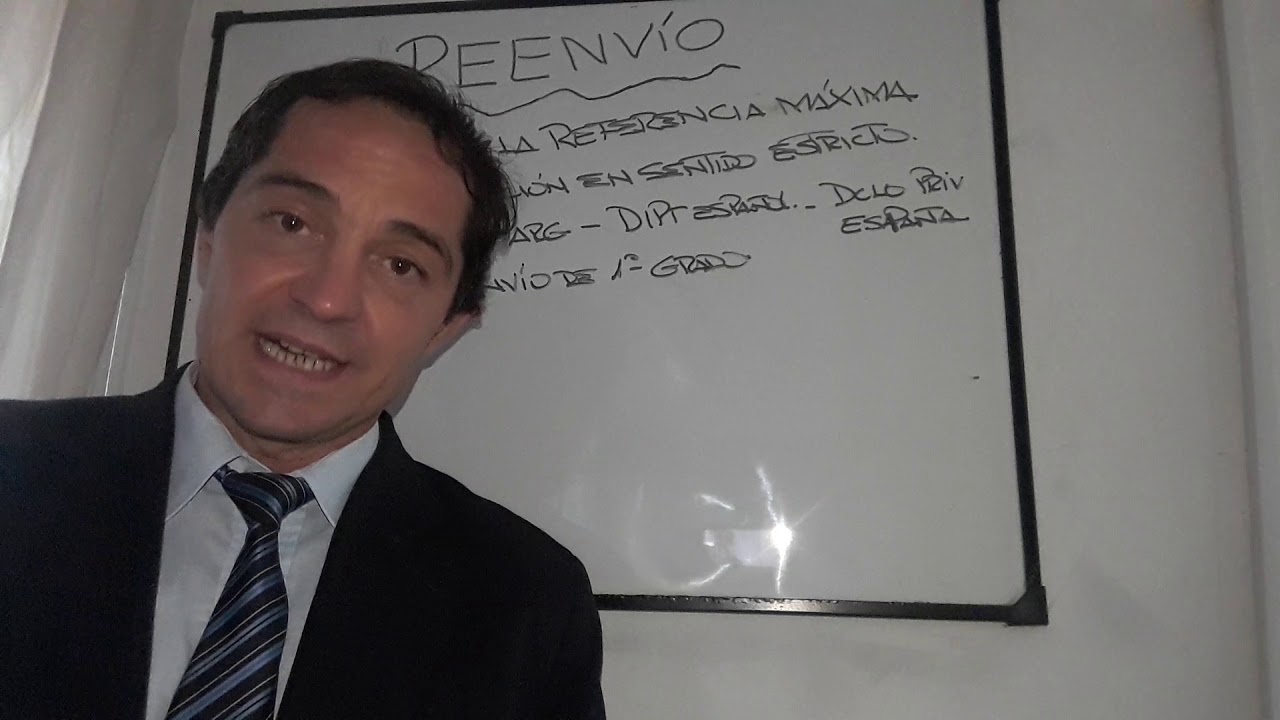 DIPr parte 3 Reenvío o problema de la cantidad del derecho aplicable del dcho internacional privado