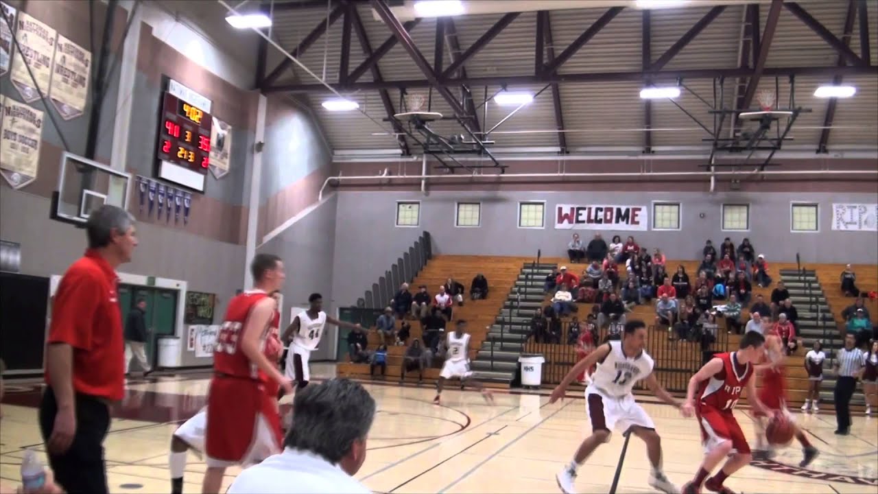 Ripon at Natomas - 3rd Quarter - Boys Basketball Playoff - February 26, 2014