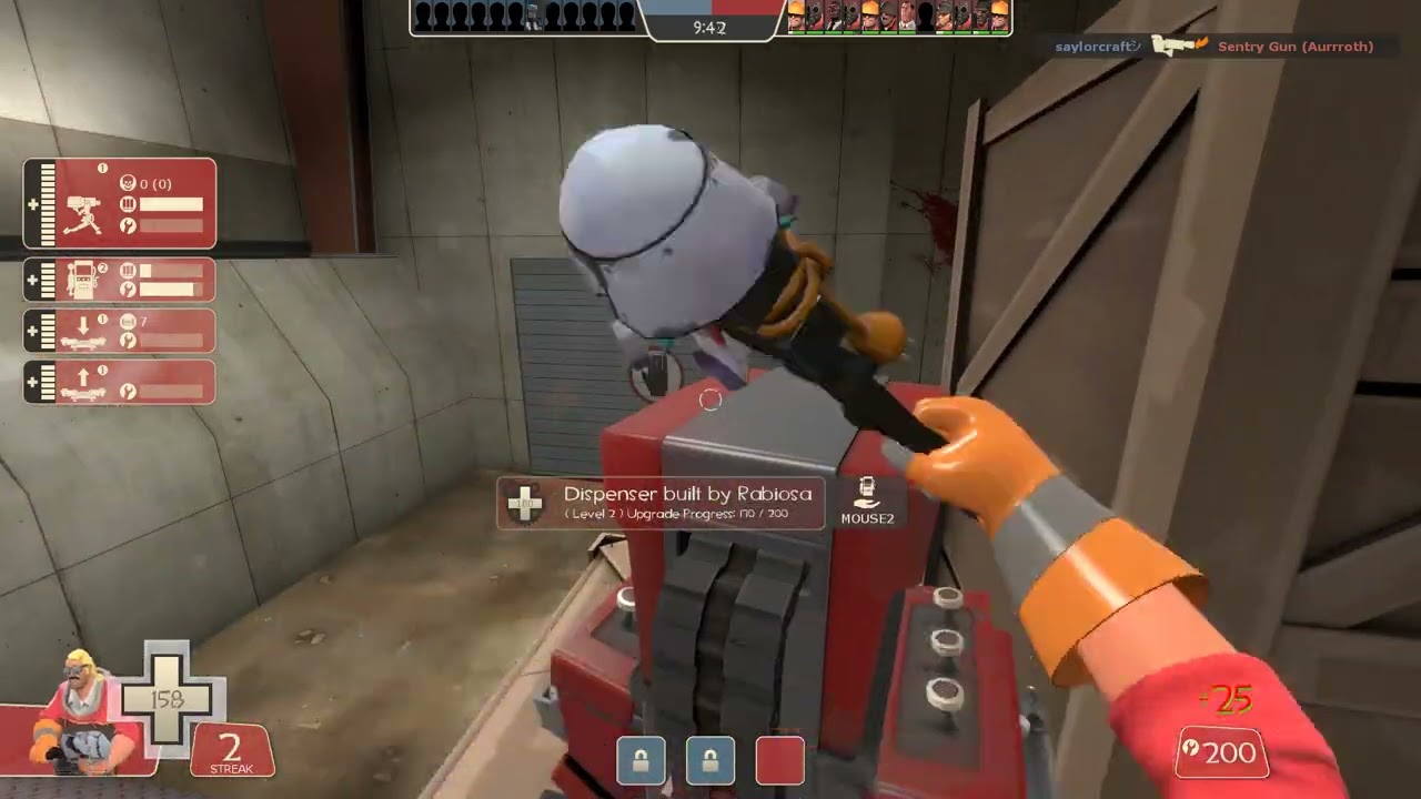 Team Fortress 2 Engineer Gameplay