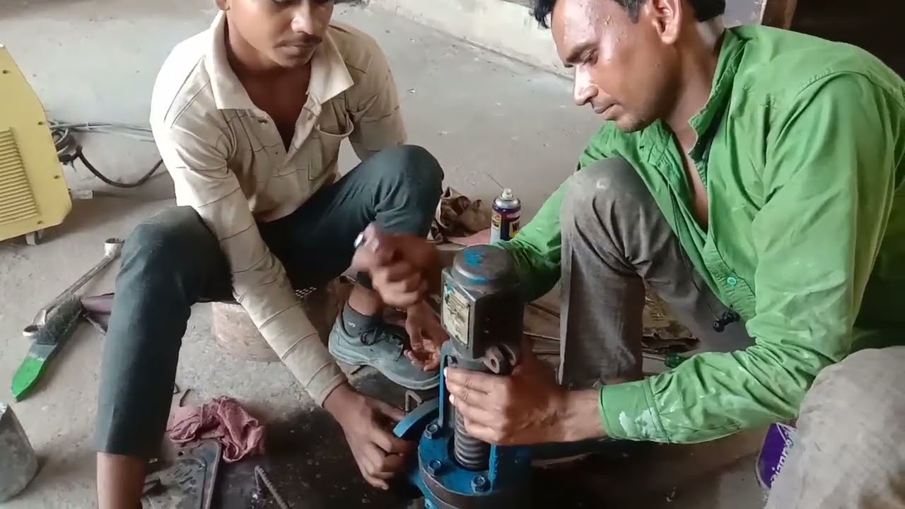 भाग- 01बॉयलर स्प्रिंग लोडेड सेफ्टी वाल full servicing कैसे करते हैं aur setting कैसे करते हैं ।