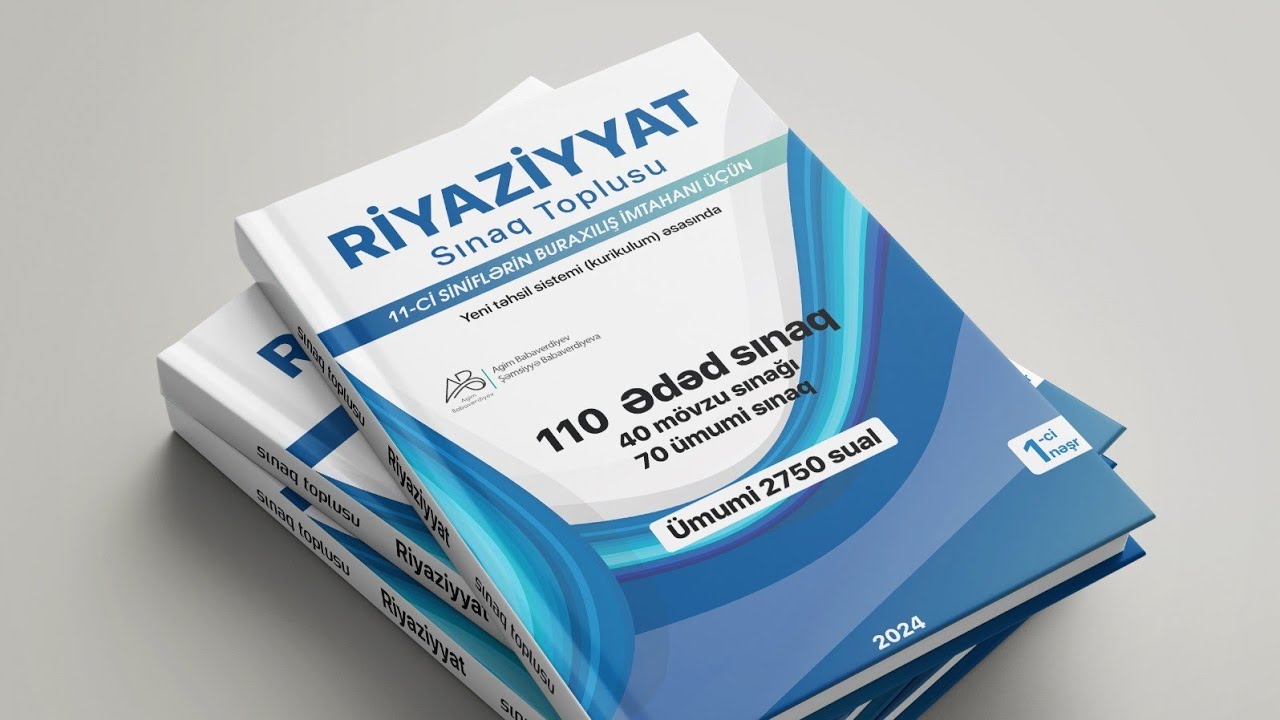 110 sınaq toplusu . Mövzu sınaq № 4 A variantı. (Babaverdiyeva Şəmsiyyə)