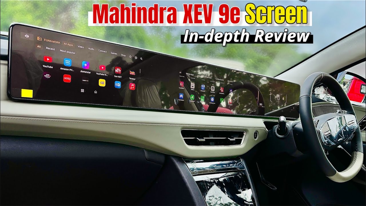 Mahindra XEV 9E की Triple Screen में क्या है खास? पूरी Detail में Review और Secret Features!