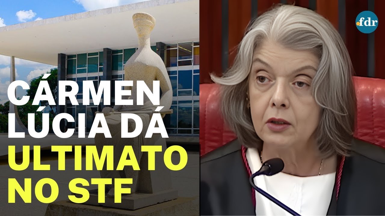🔥Cármen Lúcia BLINDA A DEMOCRACIA NO STF