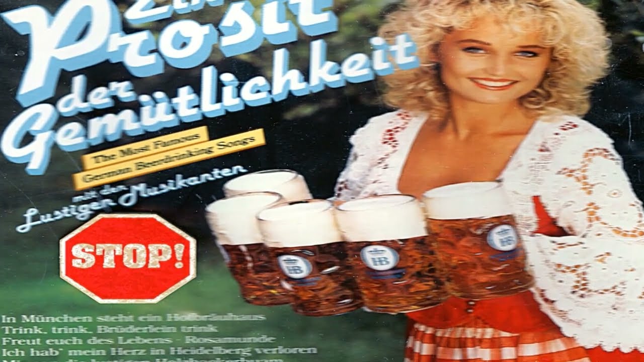Lustigen Musikanten   Famous German Beerdrinking Songs