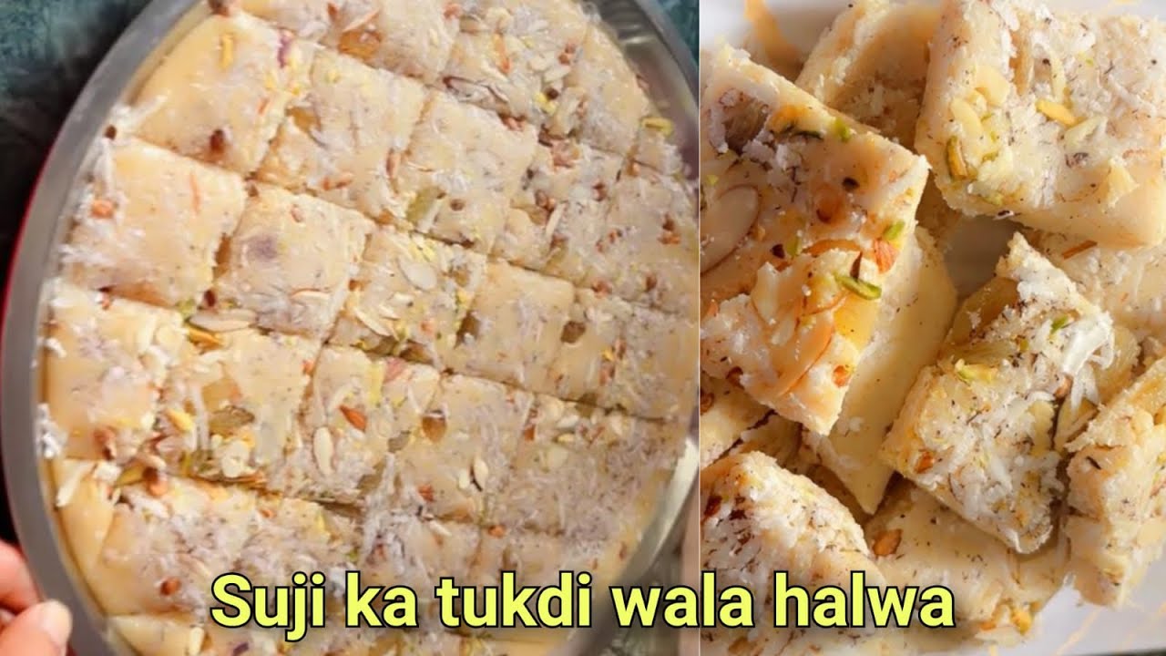 Suji Ka Tukdi Wala Halwa