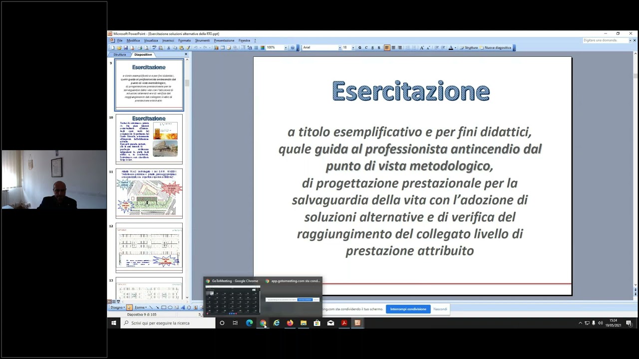 Corso VV.F. 120h - Lez.17 - Progettare con il codice prevenzione incendi (parte 13)