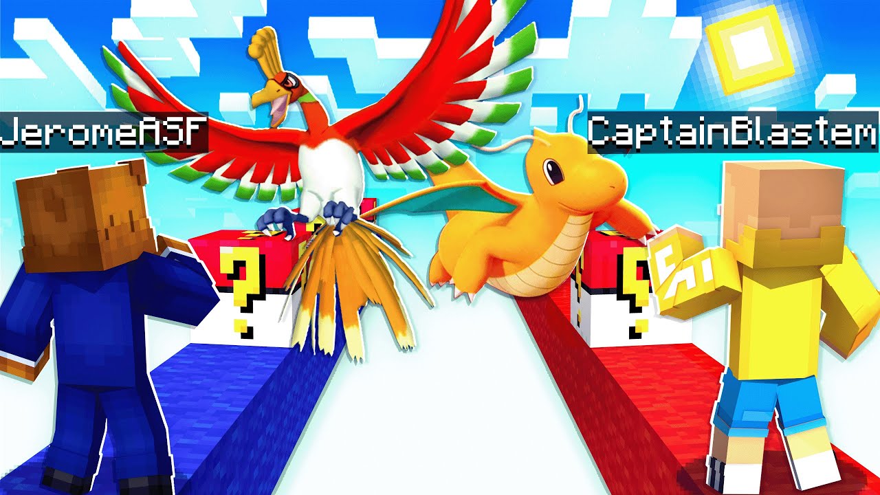Godly Pixelmon Lucky Block Challenge In Minecraft Pixelmon