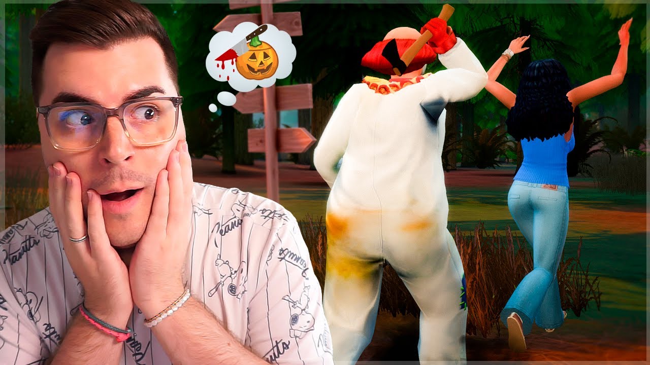 Campamento del terror BRUTAL con el Extreme violence mod 🪓🌲 Los Sims 4